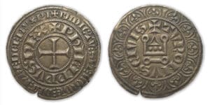 Philippe IV - Gros tournois à l'O rond