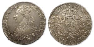 Louis XVI - Demi-écu aux lauriers 1792 A (Paris)