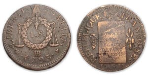 Sol aux Balances An II 1793 BB (Strasbourg)