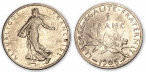 1 fr Semeuse 1906