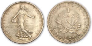 1 fr Semeuse 1905