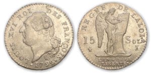 15 Sols type FRANCOIS 1792 A (Limoges)