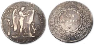 Ecu de 6 livres FRANCOIS 1793 A (Paris)