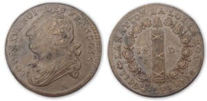 12 deniers type François 1792 A (Paris)