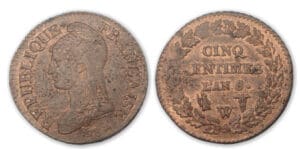 5 ctes Dupré grand module An 8 W (Lille)