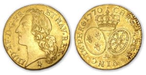 Louis XV  -Louis d'or au bandeau 1770 A (Paris)