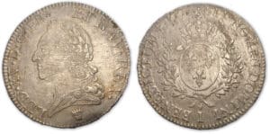 Louis XV - Ecu à la vieille tête 1774 I (Limoges)