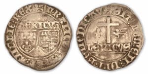 Henri VI - Blanc aux Eécus (Rouen)