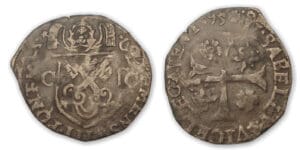 Comtat Venaissin - Cl èment VIII Douzain 1595 Avignon