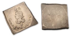 Siège de Tournai - monnaie obsidionale de vingt sols