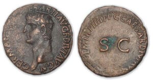 Germanicus - As ((40-41, Rome) Restitution de Caligula