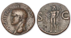 Agrippa - As (37-41, Rome) Neptune