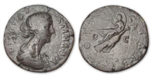 Faustine Jeune - Sesterce (176, Rome) CONSECRATIO
