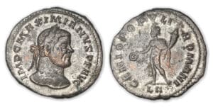 Maximien Hercule - Follis (295, Lyon)