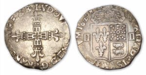 Louis XIII - Quart d'écu du Béarn 1626 (Morlaas)