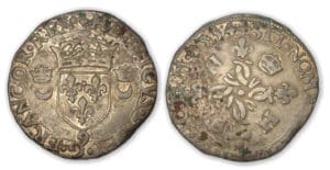 Henri II - Douzain aux croissants 1554 9 (Rennes)