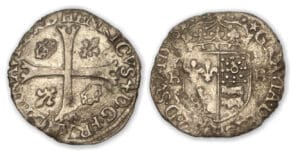 Henri IV - Douzain de Béarn 1er type (Morlaàs)
