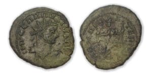 Carausius - Antoninien (292, Rouen) Rome assise