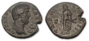Aelius - As (137, Rome) L'Espérance