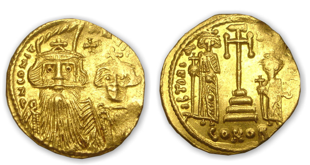 Constans II - Solidus (641-668, Constantinople) Constans II - Solidus (641-668, Constantinople)