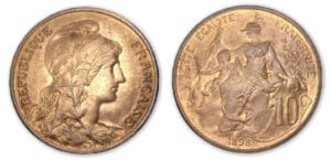 10 ctes Dupuis 1898