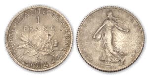1 fr Semeuse 1914 C