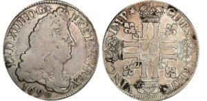 Louis XIV - ½ écu aux 8 L, 1er type - 1690 A (Paris)