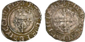 Charles VI - Gros florette - Tours