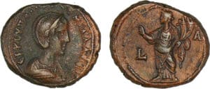 Etruscille - Tétradrachme (249-250, Alexandrie)
