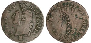 Louis XVI - Sol - 1785 K (Bordeaux) double frappe