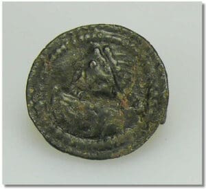 Mérovingien - Fibule monétiforme VI-VIII siècle