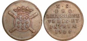 Siège de Lille - 10 sols Boufflers 1708
