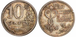 Monnaie de nécesitée - 10 centimes 1920 (Nice)