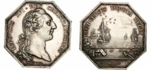 Jeton - Louis XVI - Chambre de commerce de Marseille 1775
