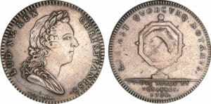 Jeton - Louis XV - Notaires 1720