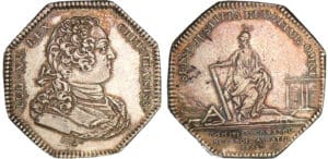 Jeton - Louis XV - Bois à bâtir 1732