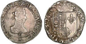 Navarre - Henri III de Navarre, II de Béarn - Franc 1583 (Saint-Palais)