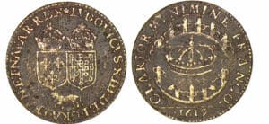Jeton - Louis XII - Béarn 1619