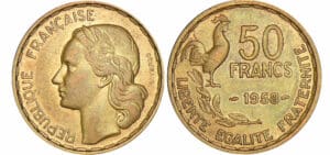 50 francs G. Guiraud 1958