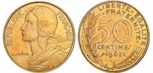 50 centimes Lagriffoul 1962 4 plis