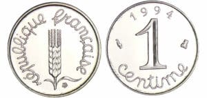 1 centime Epi - 1994 abeille