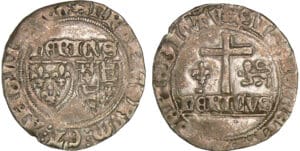 Henry VI de Lancastre - Blanc aux écus - Rouen