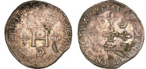 Henri III - Sol parisis du Dauphiné - 1586 Z (Grenoble)