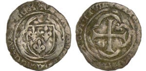 Charles VII - Petit blanc à la couronne - Toulouse