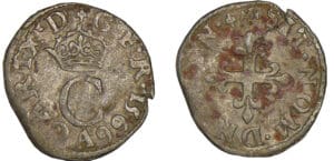 Charles IX - Liard au C - 1566 A (Paris)