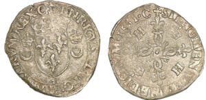 Henri II - Douzain aux croissants - 1551 * (Chambéry)