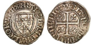 Charles VI - Blanc guénar - Rouen