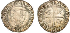 Charles VI - Blanc guénar - Crémieu