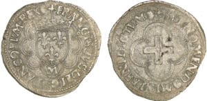 François 1er - Douzain à la croisette - 1er type - M (Toulouse)