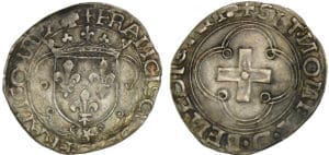 François 1er - Douzain à la croisette - 1er type - ê (Chambéry)